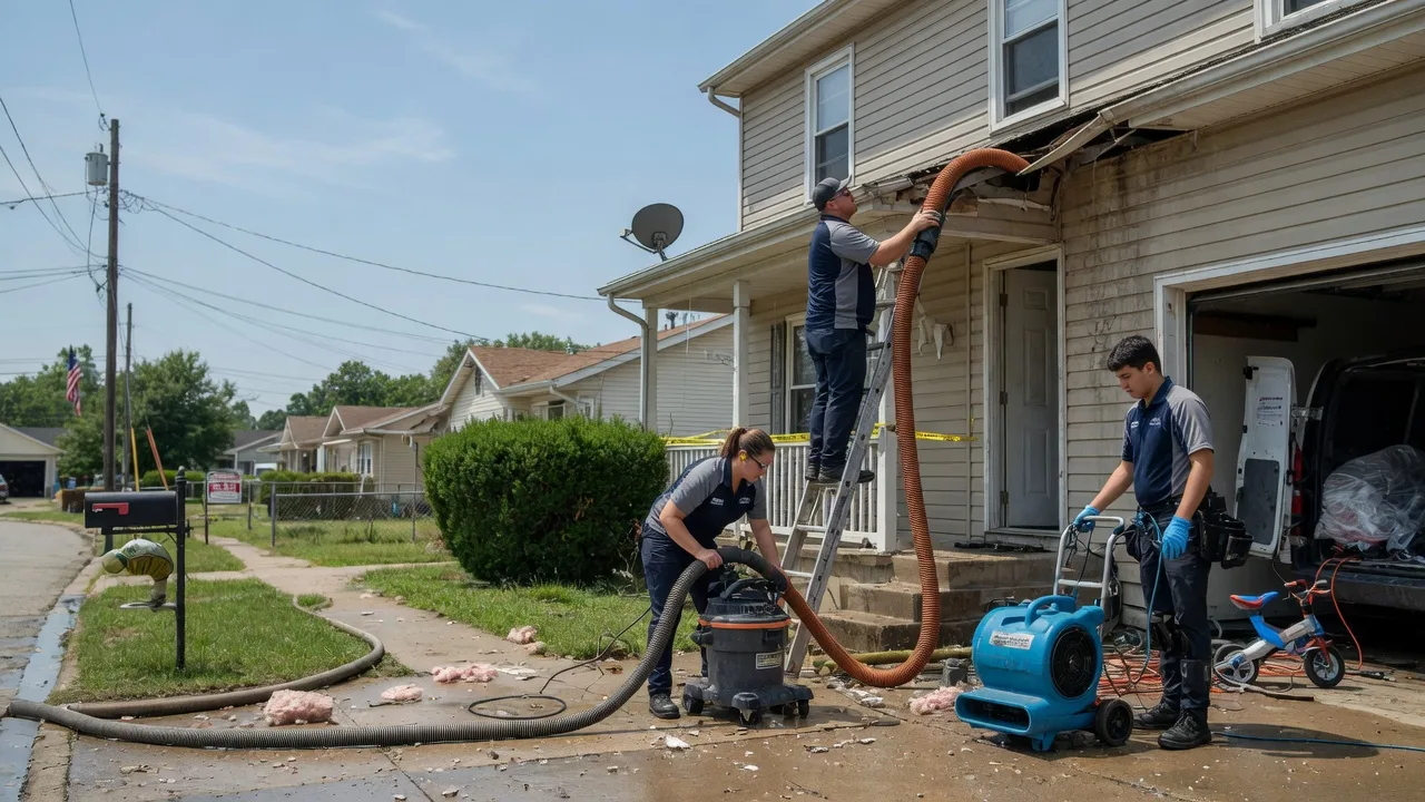 Water Damage Restoration in Grove City, PA near me